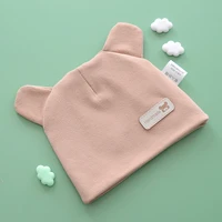 newborn baby hats cotton for 0 6 months spring autumn high quality