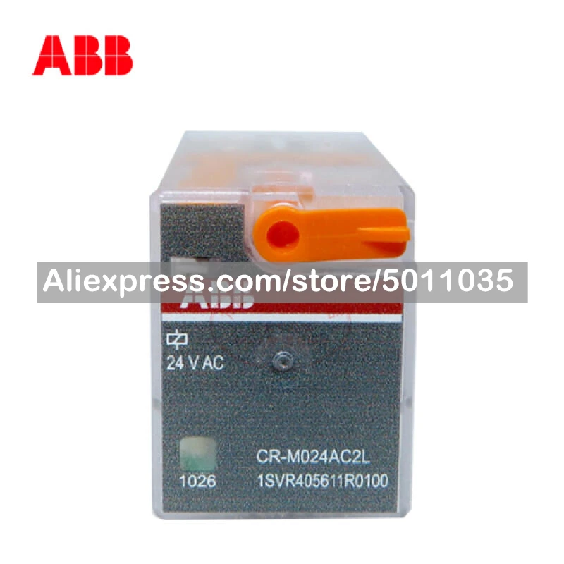 

10038863 ABB Miniature Pluggable Interface Relay; CR-M024DC2