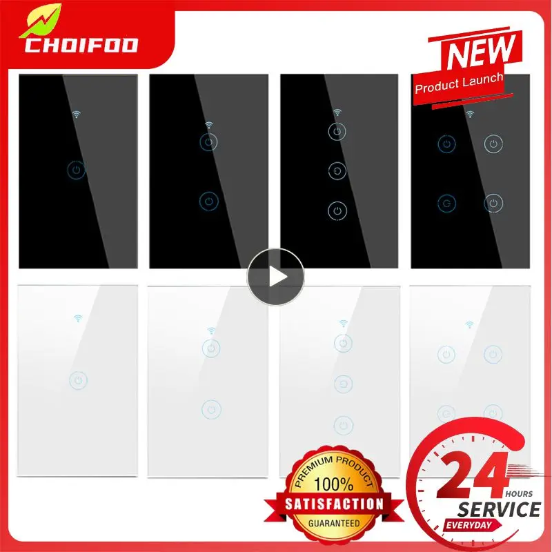 

Tuya Switch Ouch Wifi 433mhz Single Fire Switch Support Alexa Google Home And Yandex Alice No Neutral Switch Required Switch