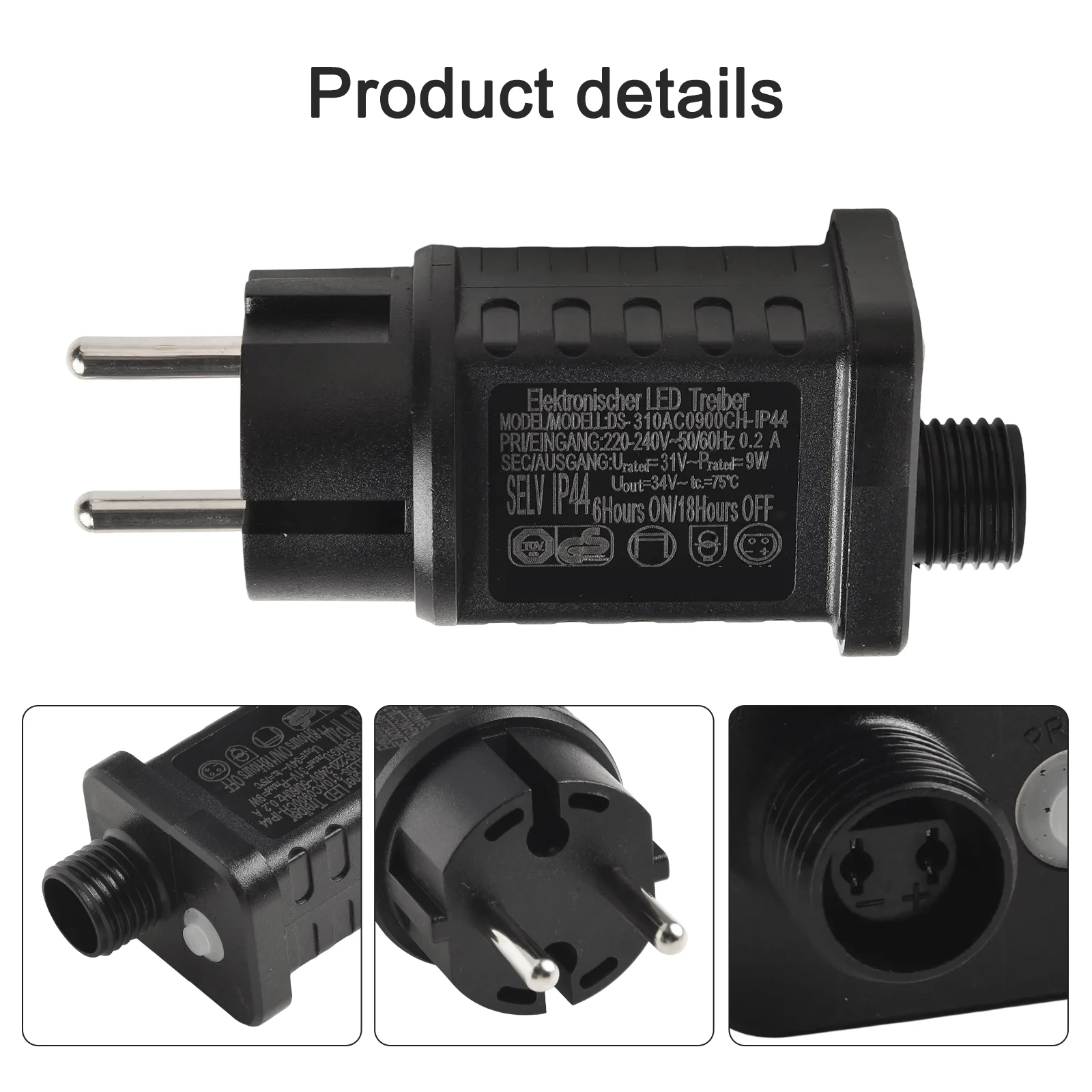 

ANENG Трансформаторы гирлянд 9Вт 31В