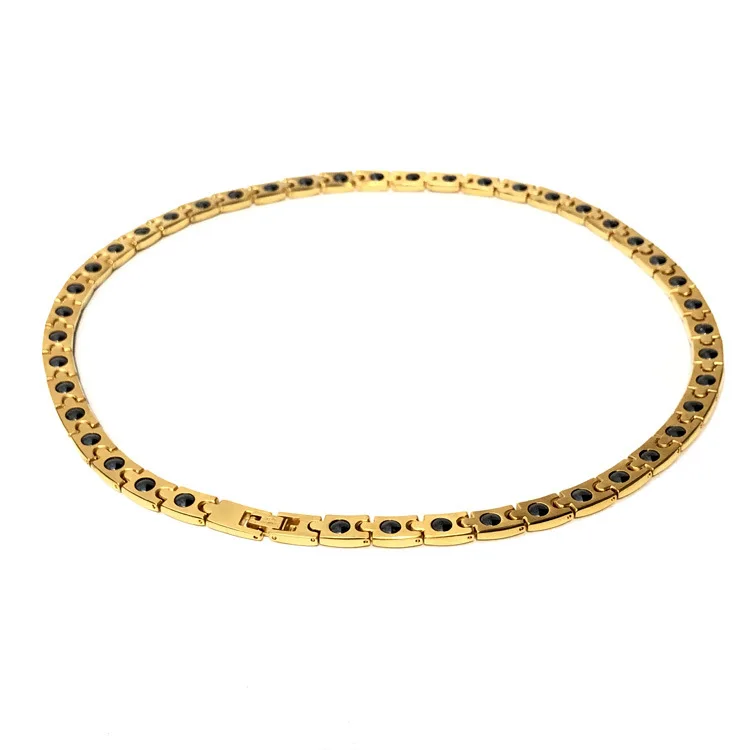 Корейское магнитное ожерелье ARADOO титановое мужское праздничный подарок