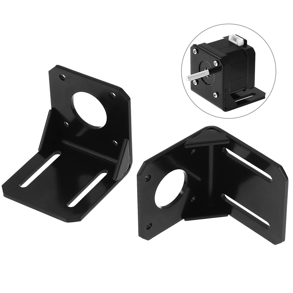 

NEMA 17 Steppr Motor Accessories Bracket Support Mounting L Type Bracket Mount 42/57 Stepping Stepper Motor Nema17 Motor Holder