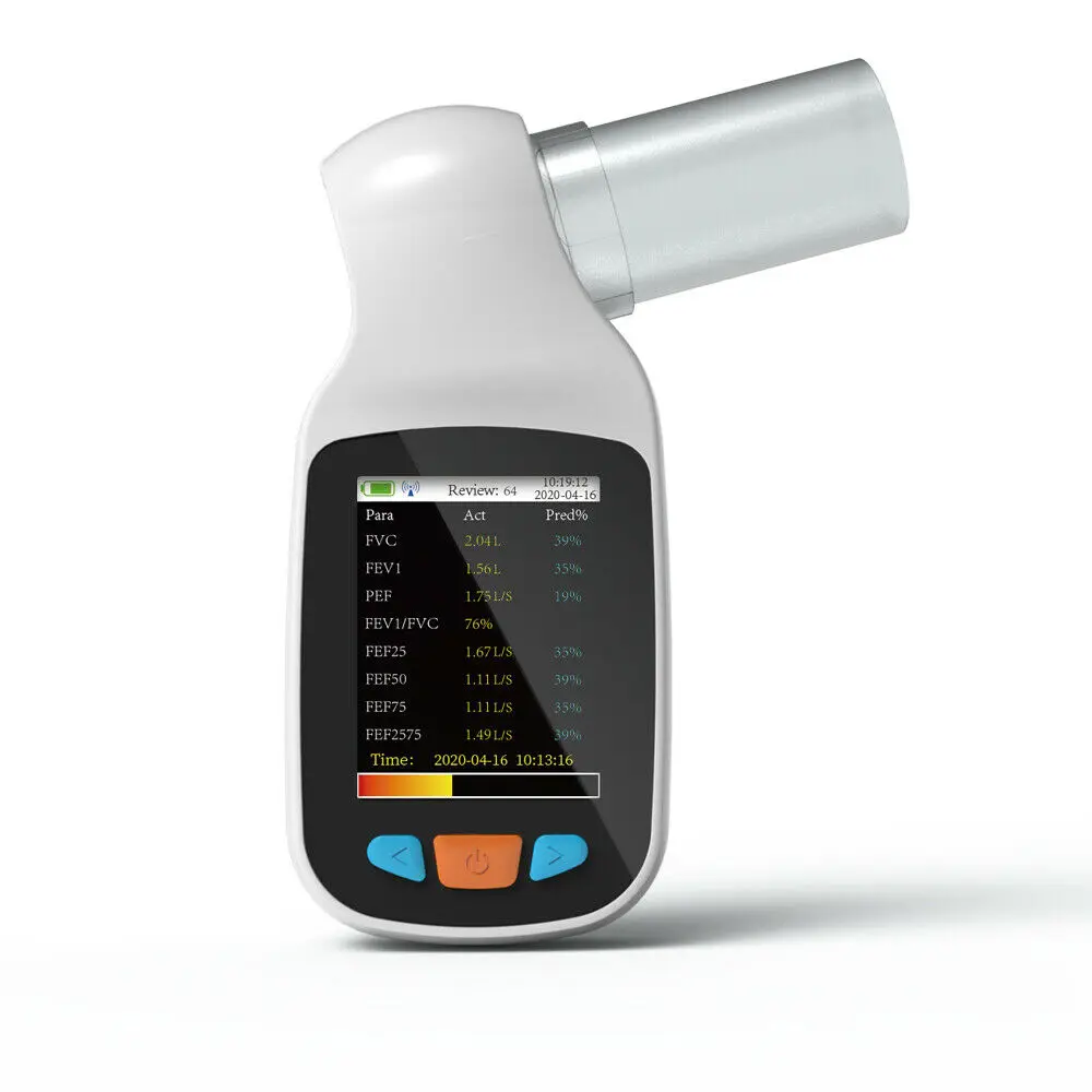 

CONTEC SP70B USB CE Color Display Spirometer Hot Handheld Spirometry Blue tooth Lung Volumetric Device