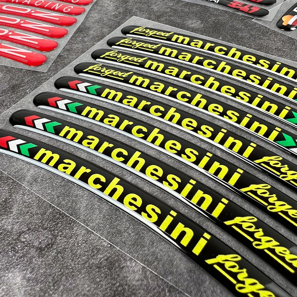 3D гелевая мотоциклетная наклейка светоотражающая полосатая лента с ободом для