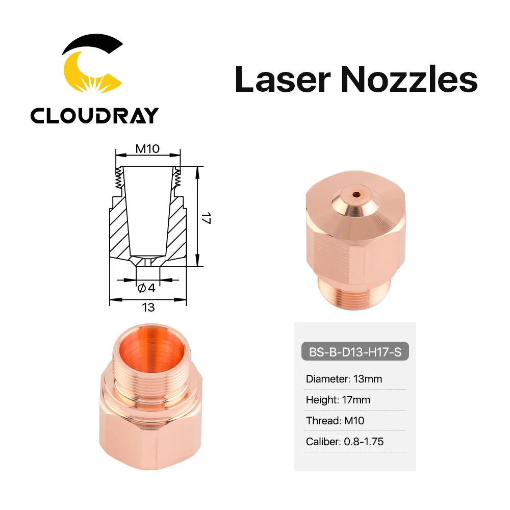 

Cloudray HK08 HK10 HK12 HK15 HK17 HK20 HK25 HK30 лазерные сопла для OEM Bystronic волоконно-лазерная машина для резки