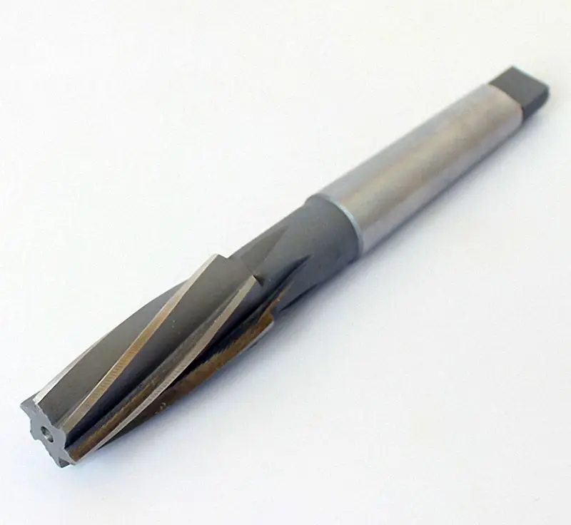 

8mm to 46mm Spiral Taper HSS Morse Taper Shank Milling Reamer 1:10 Select Size