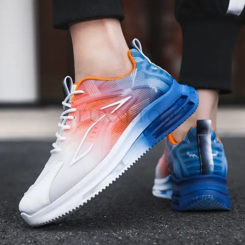 Мужские Вулканизированные Повседневные Кроссовки С Дышащей Сеткой