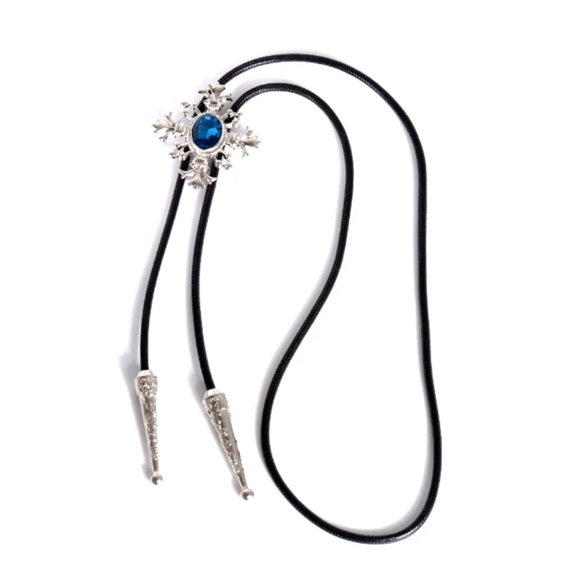 

Cowboy Bolo Tie for Halloween Carnivals Party Man Teens Shirt Sweater Costume Accessories Gentleman Tie