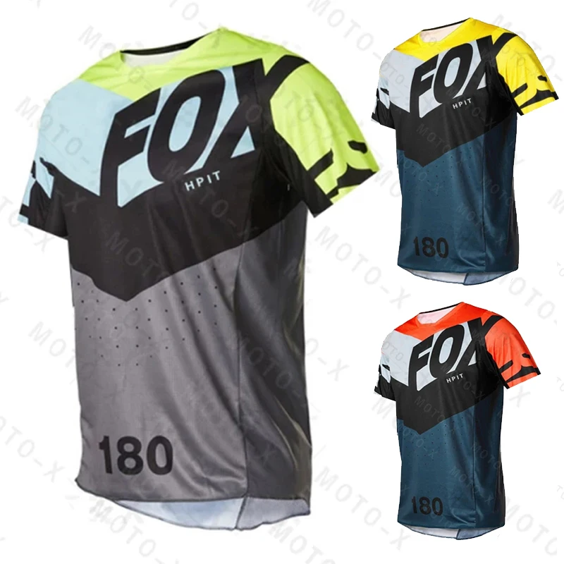 

Moto Bicycle Jersey Sleeve Cycling Enduro Mtb Shirt Downhill T-shirt Camiseta Motocross Mx Mountain Bike Clothing Hpit Fox Mtb