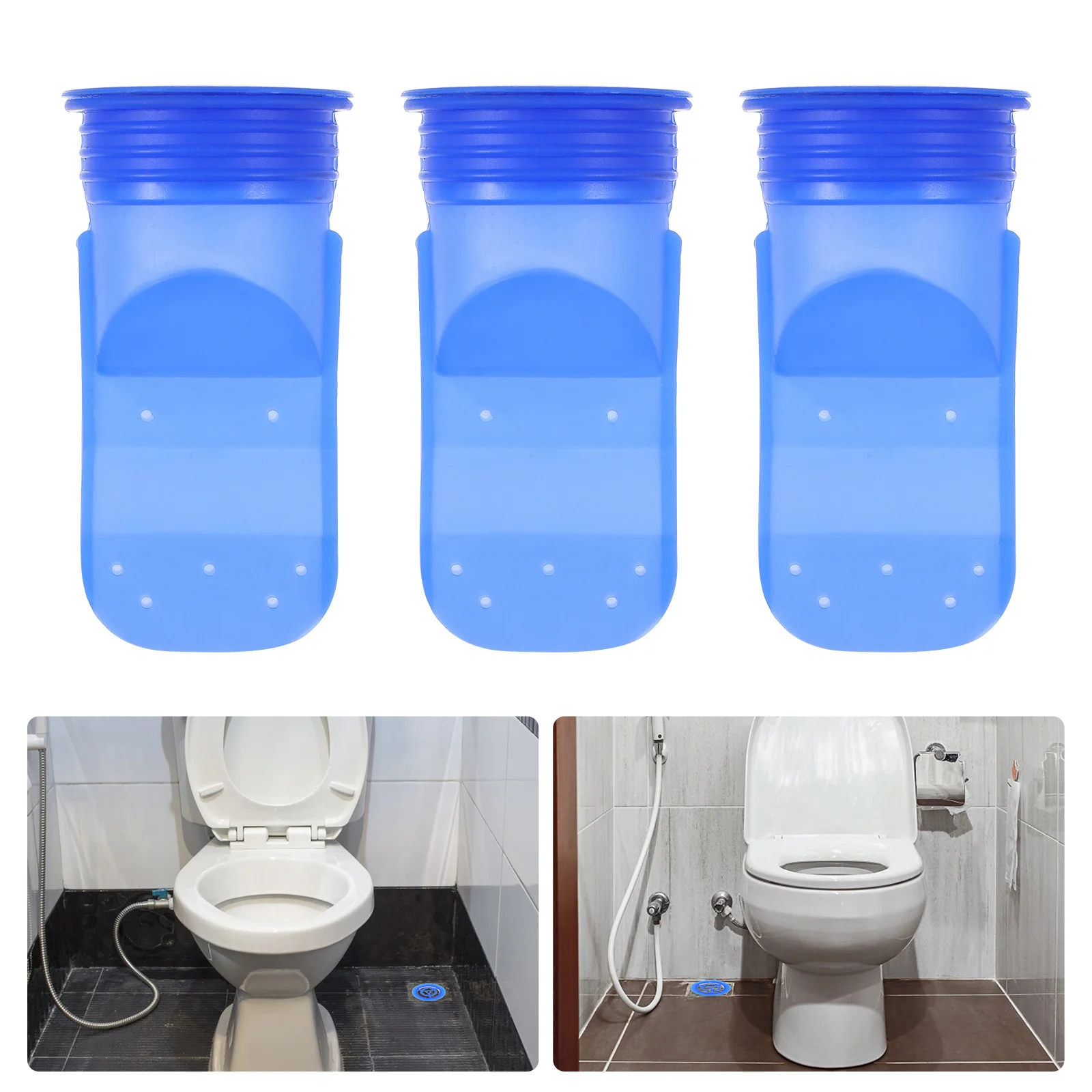 

Drain Floor Sewer Core Backflow Preventer Cores Drainer Deodorant Silicone Supplies Blue Bathroom Toilet Stopperdraining