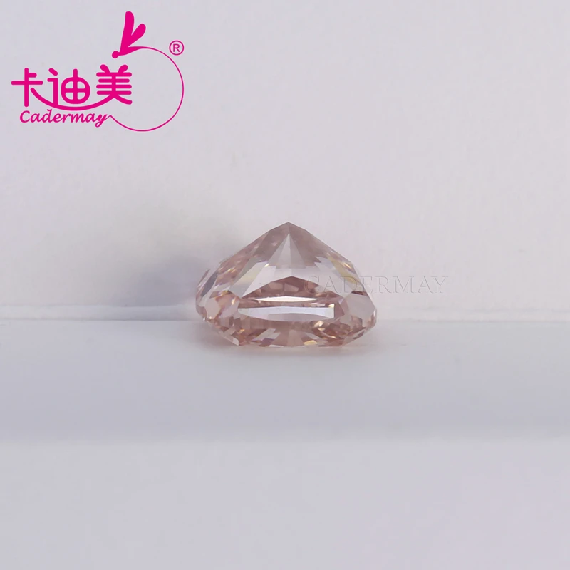 Камни для изготовления ювелирных изделий CADERMAY VVS1 в форме подушки