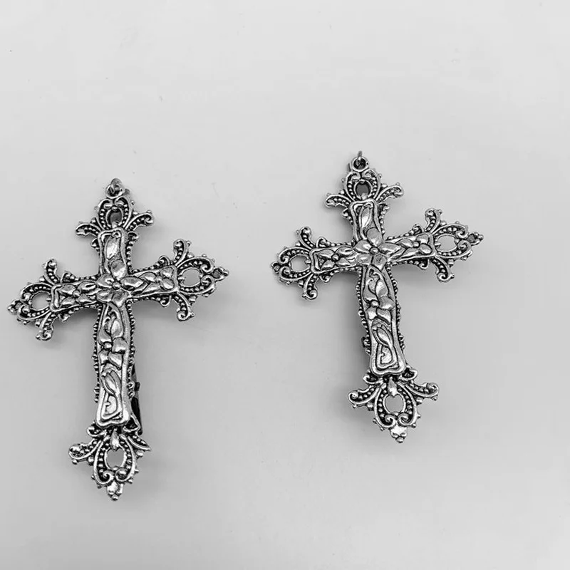 Шпилька в готическом стиле панк с крестиком хип-хоп милые и крутые Модные