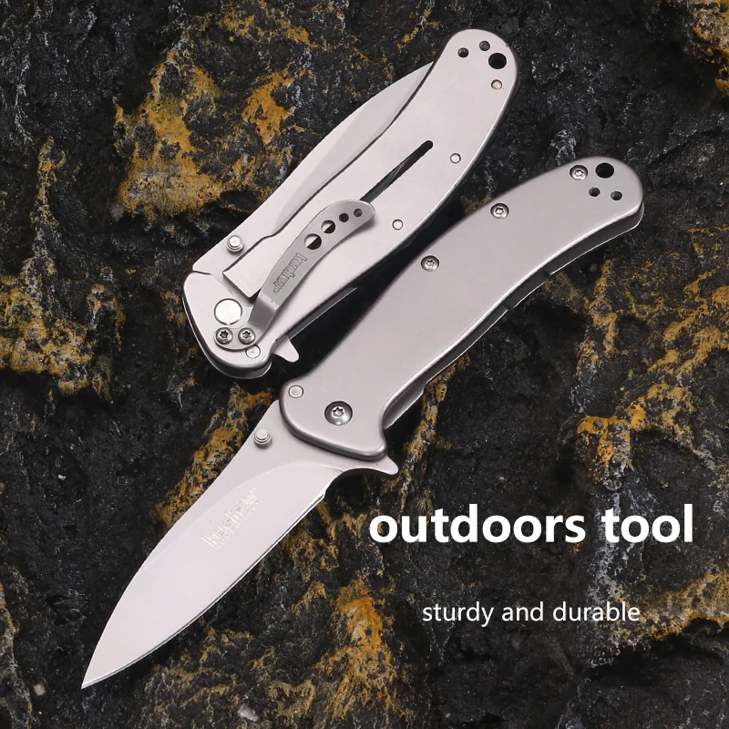 1730 нержавеющая сталь титановое лезвие flipper EDC нож для выживания охоты инструмент