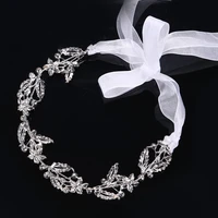 bridal soft chain rhinestone headband wedding dress bridal accessories