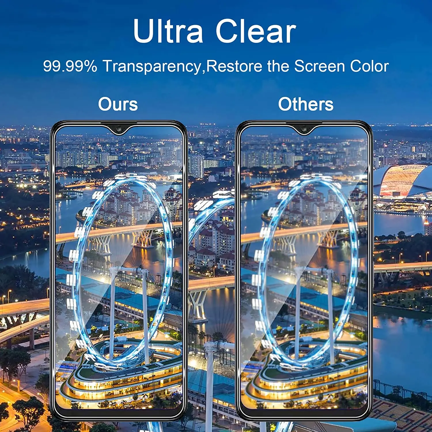 2/4Pcs Screen Protector Glass For TCL 40 SE Tempered Glass
