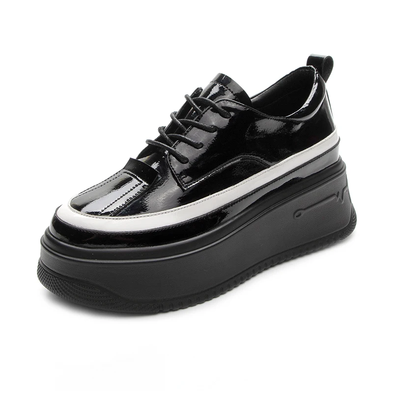 Casual Sneakers Women Trends 2023 High Heels Luxury Designer Shoes Ladies Flats Tennis Female Elegant Platform Shoe Thick Bottom