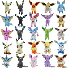 25 Styles Pokemon Pulsh Toys Mimikyu Shiny Eevee Umbreon Flareon Jolteon Glaceon Vaporeon Sylveon Espeon Peluche Stuffed Dolls 