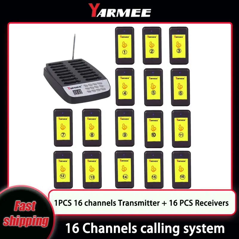 Ресторанное оборудование мини-пейджер система вызова беспроводной