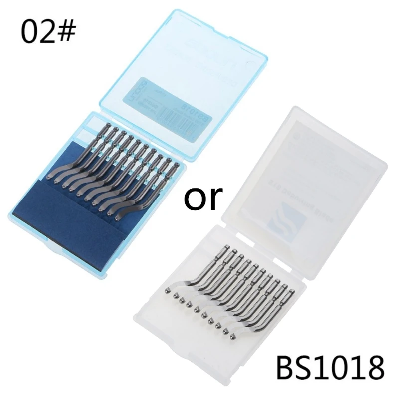dwan 10 шт. быстрое стальное роторное лезвие BS1010 BS1018 BK3010 пластиковое