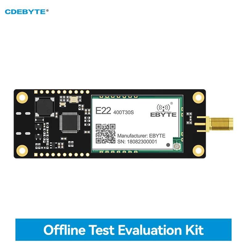Комплект автономного тестирования LoRa Модуль OLED-экран CDEBYTE E22-400TBH-SC с E22-400T30S