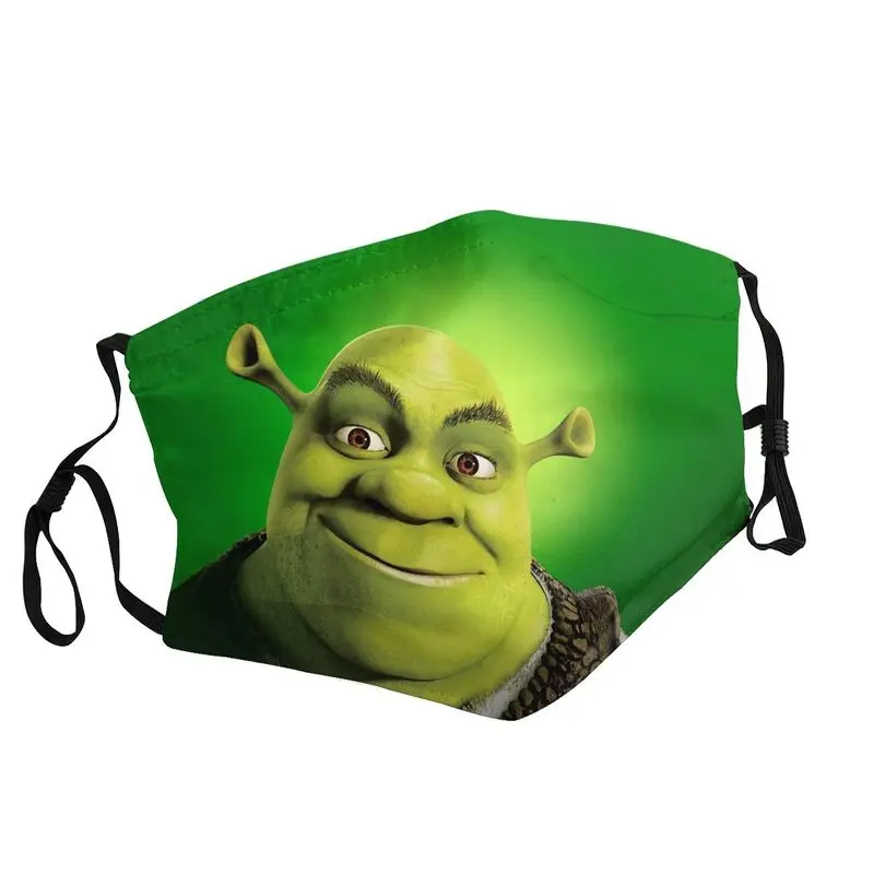 

Шрек Маска для лица для взрослых Пылезащитная аниме комедийная маска для лица Женская моющаяся маска для рта