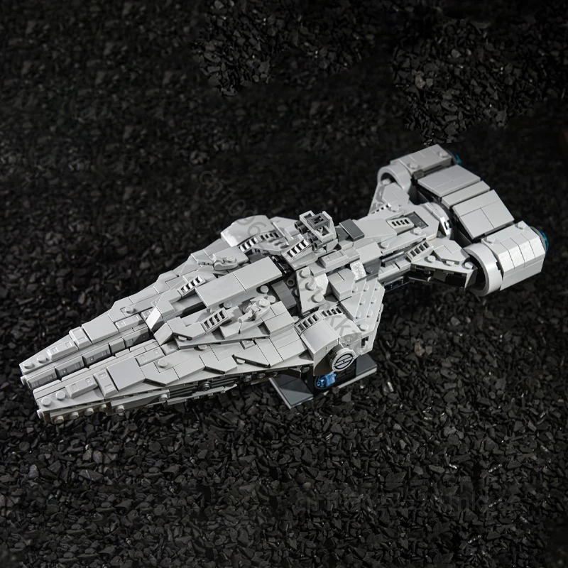 Фото НОВЫЙ Imperial Light Cruiser Дисплей Строительные блоки Модель DIY Звездный корабль Серия Космический корабль Сборка кирпичей Детские игрушки Рождественские подарки №2