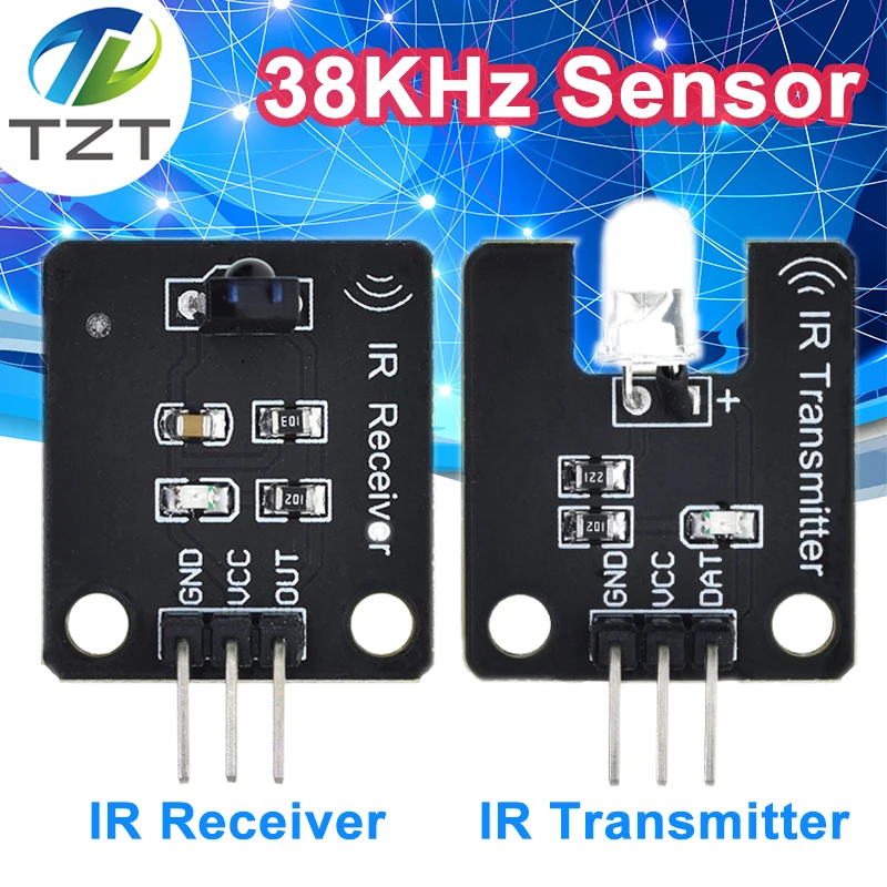 1 satz/los Ir Infrarot Sender Modul Ir Digital 38khz Infrarot Empfänger Sensor Modul Für Arduino Elektronische Gebäude Block