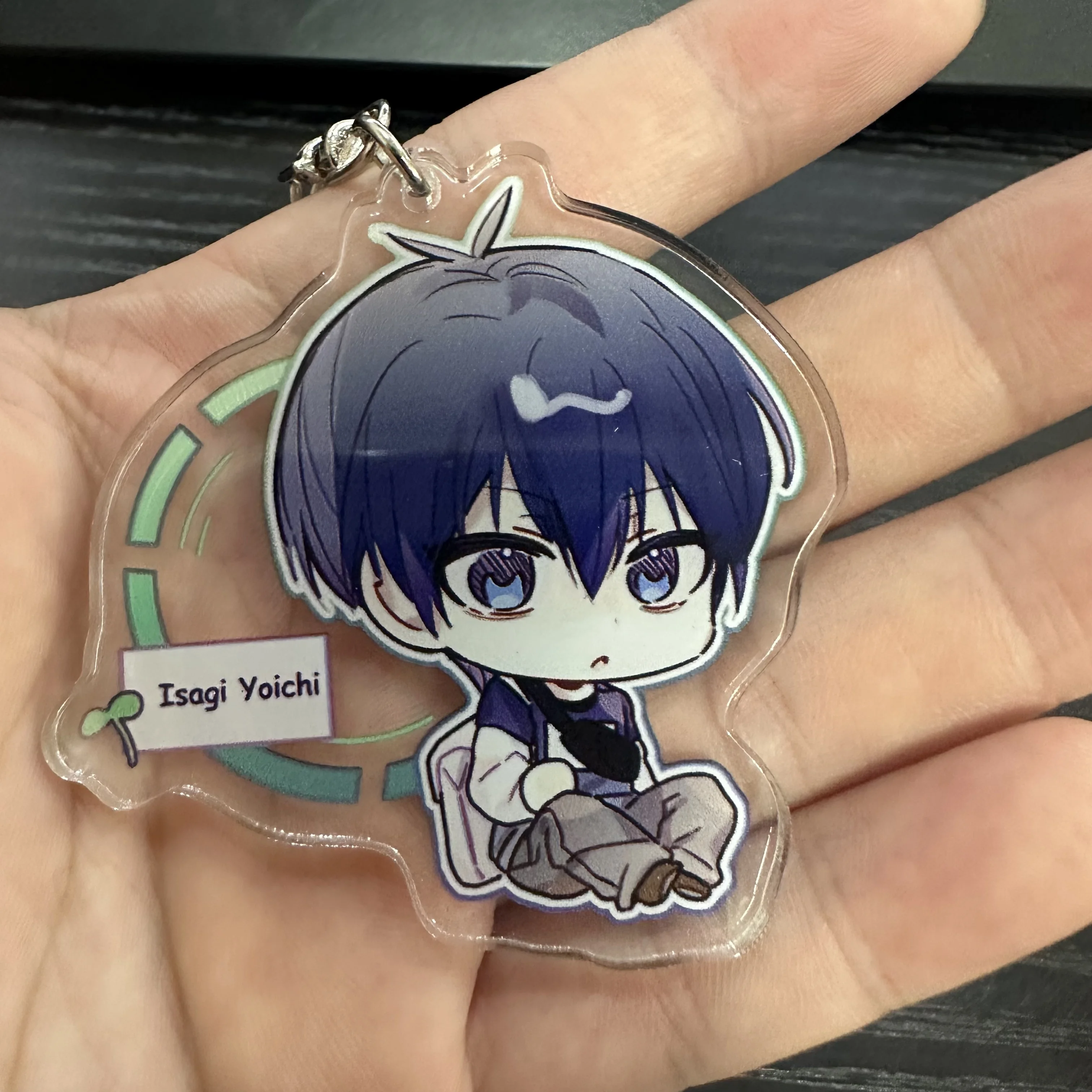 Акриловые брелки с аниме принтом 6 см