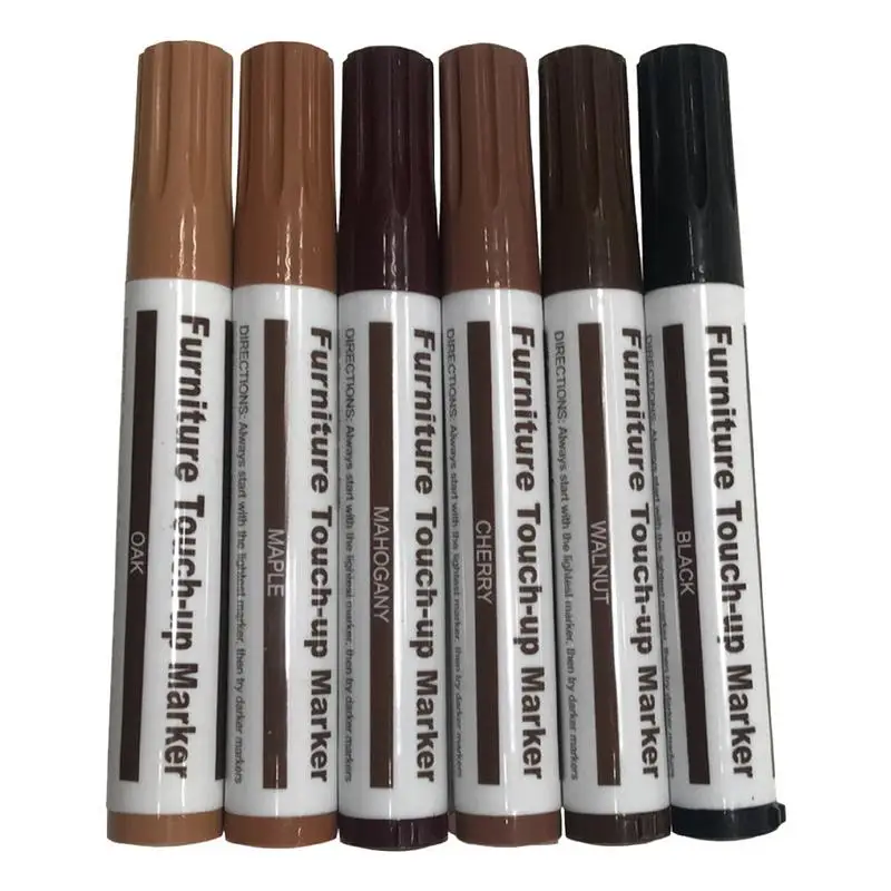 

Wood Grain Color Correction Pen Furniture Touch Up Pen Floor Repair Repair Scratch Off Paint Complementary Color Repair Marker