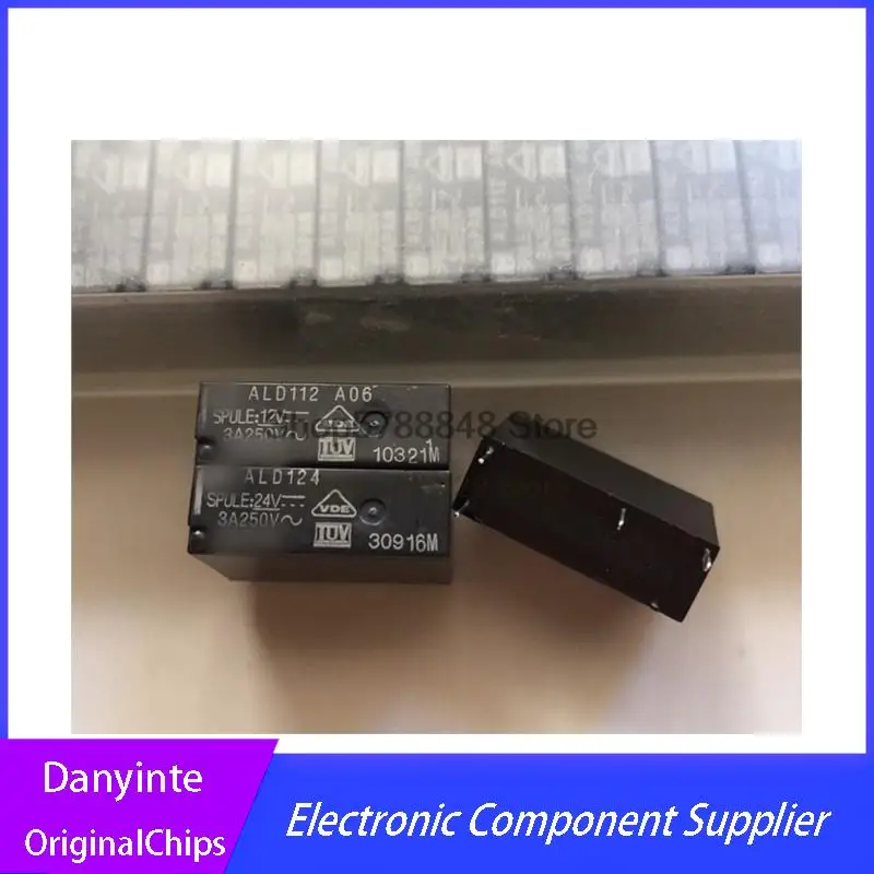 

NEW 10PCS/LOT ALD112 12VDC ALD124 24VDC ALD112W ALD124W Relay PIN4