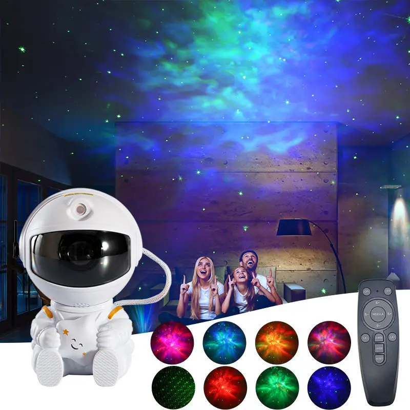 

Астронавт галактика Звездный проектор ночной Светильник звездное небо Ночная лампа для спальни домашний декоративный подарок для детей на...