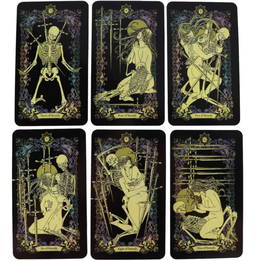 78 карт для начинающих The wander Spirit Tarot 10 3*6 см