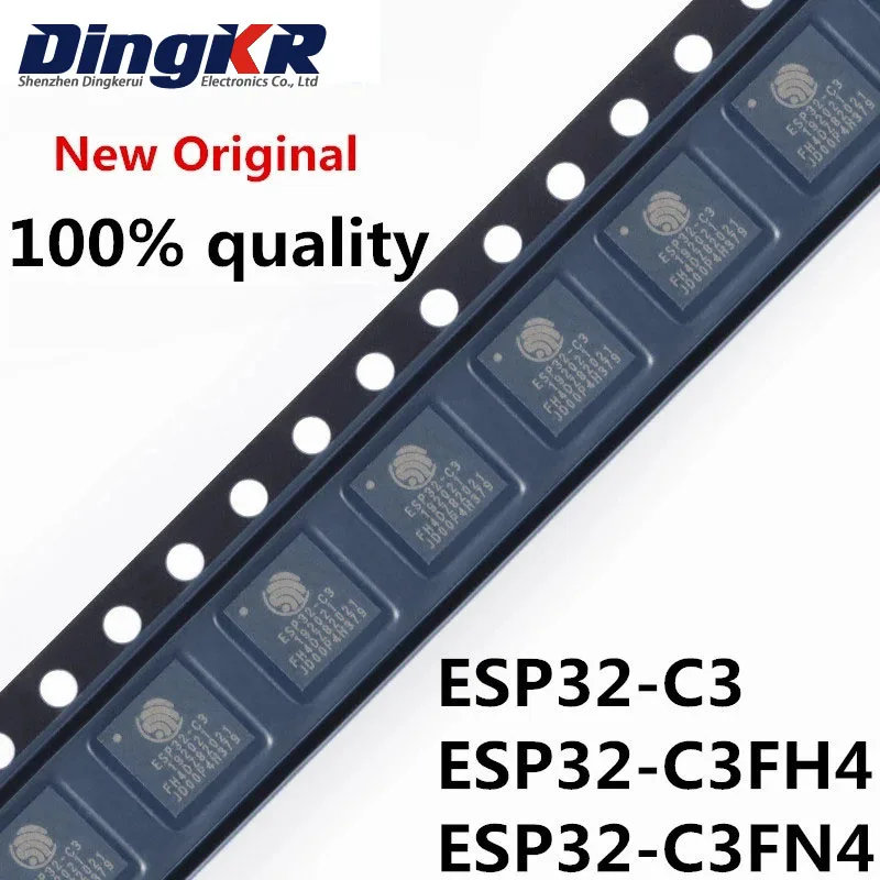 5pcs ESP32-C3 ESP32 C3 C3FH4 ESP32-C3FH4 C3FN4 ESP32-C3FN4 2,4 GHz WiFi Bluetooth-совместимый 5,0 двухрежимный беспроводной модуль