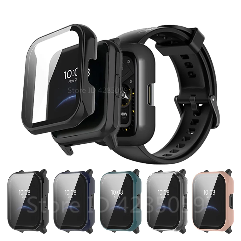 Защитный чехол для Realme Watch 2 pro полная защита экрана защитный + закаленное стекло |