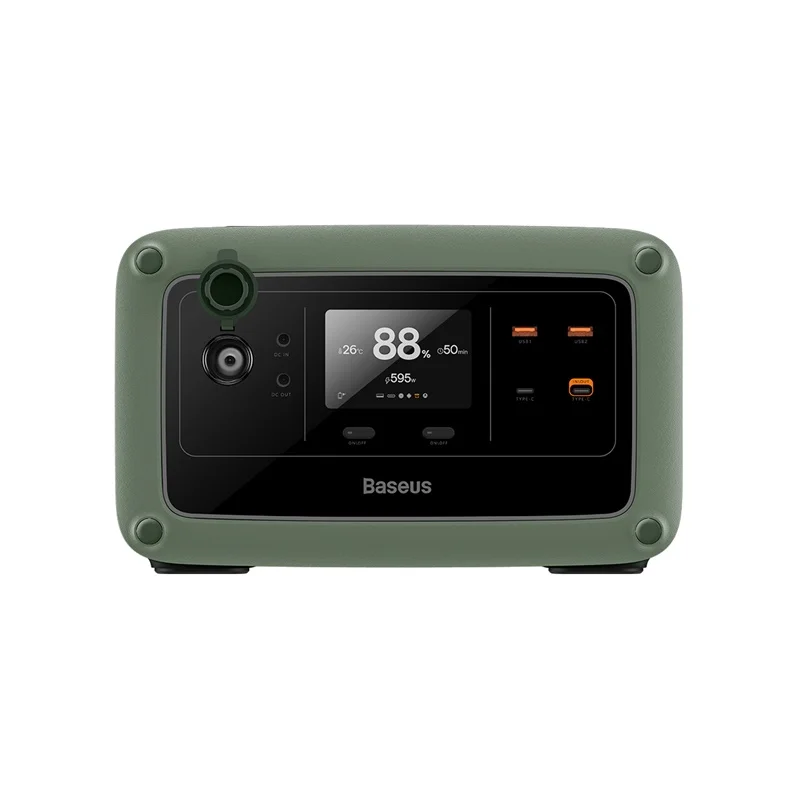 

For Baseus Energy Stack Digital Portable Energy Station 600W (CN/EU 220V) energy storage power supply