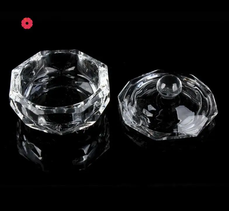

1 шт. стеклянная крышка стакана для дизайна ногтей Dappen чашка для посуды акриловая жидкая пудра для макияжа Инструменты для укладки ногтей инструменты для красоты и здоровья