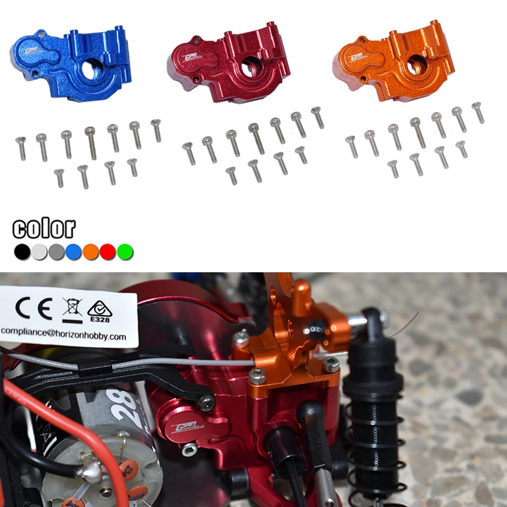 

GPM LOSI 1/18 Mini-T 2,0 2WD Стадион Грузовик RTR металлический алюминиевый сплав задняя волновая коробка корпус задняя крышка коробки передач Корпус # ...