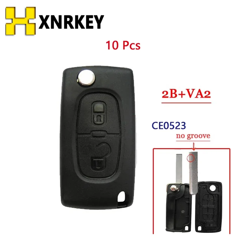 

XNRKEY VA2 Blade CE0523 Складной флип-чехол для телефона 306 407 807 Partner с двумя кнопками и дистанционным управлением