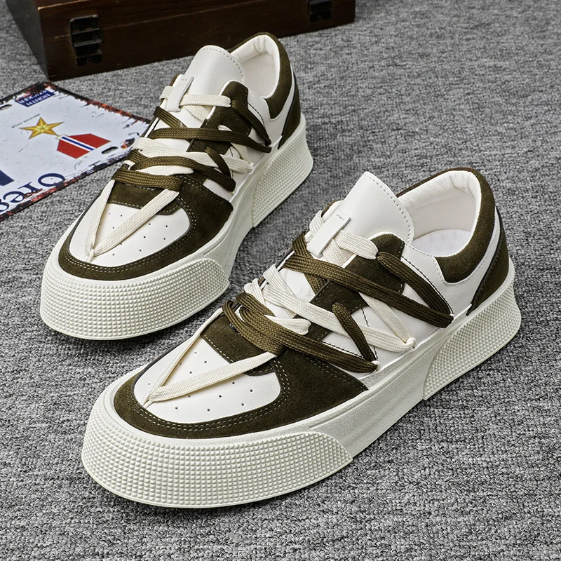 

High Quality Canvas Shoes Fashion Mens Women Vulcanized Designer Shoes Lace-up Street Skateboarding Platform Sneakers for Man