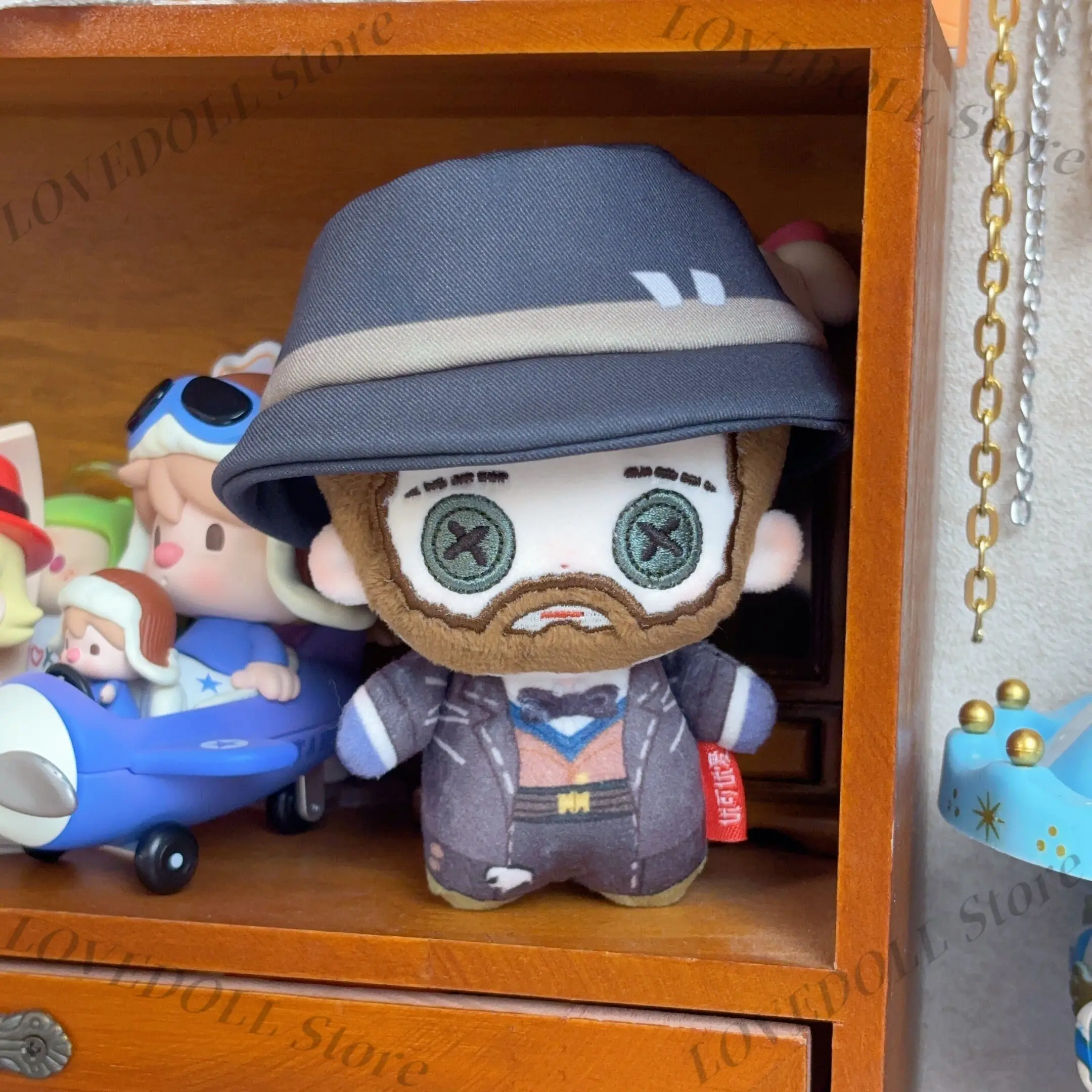 Фото Плюшевый брелок-подвеска Le Roy Magician Game Identity V Servais, 10 см, мягкая игрушка-кукла, косплей, мультяшный оригинальный дизайн №3