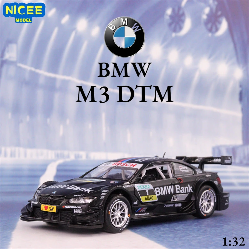 

1:32 BMW M3 DTM racing car High Simulation Diecast Car Metal Alloy Model Car Children's toys collection gifts F299