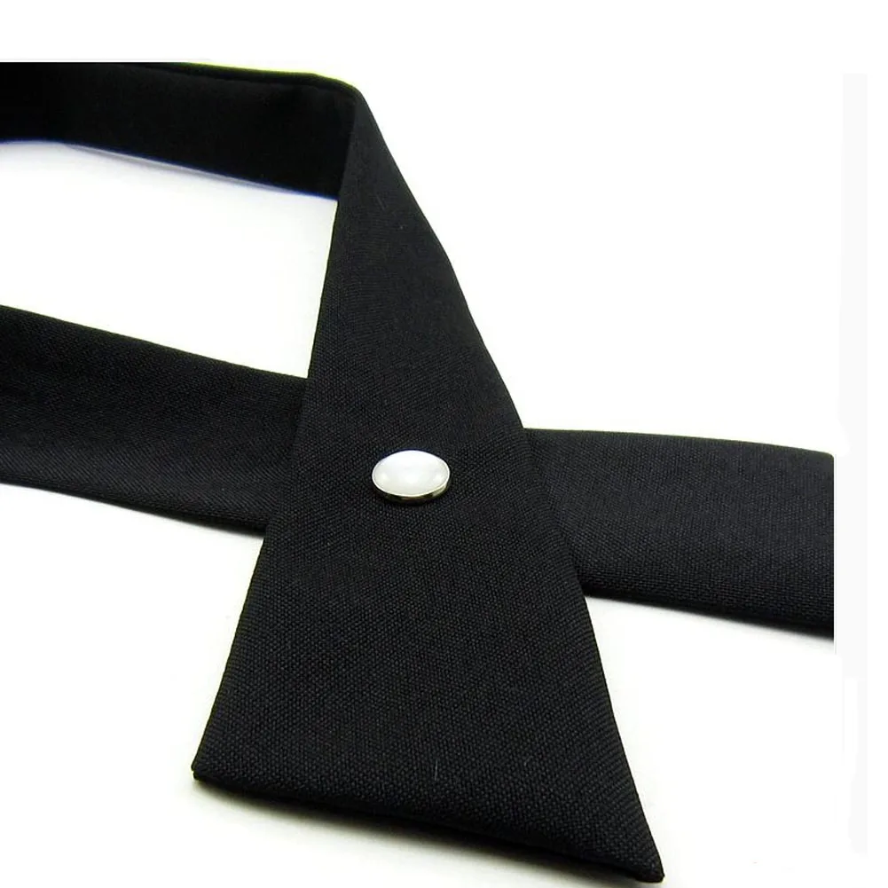 

HUYU повседневный формальный однотонный регулируемый галстук для взрослых, мужчин и женщин для галстука-бабочки с перекрестием