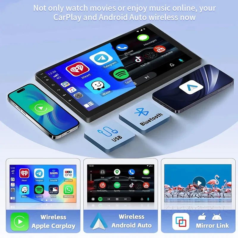 Фото Android 16 Carplay автомобильное радио мультимедиа для Toyota Camry 7 XV 40 50 2006-2011 навигационное видео DVD авторадио стерео 2din 4G + BT №3