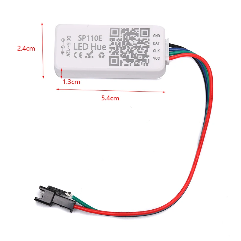 Bluetooth-контроллер для фотовспышки модель WS2811/2812B 1 шт.