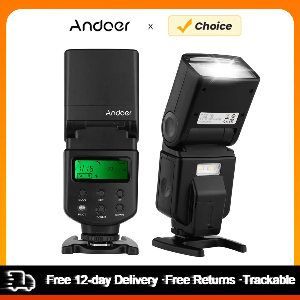 Универсальная вспышка Andoer Speedlite GN40