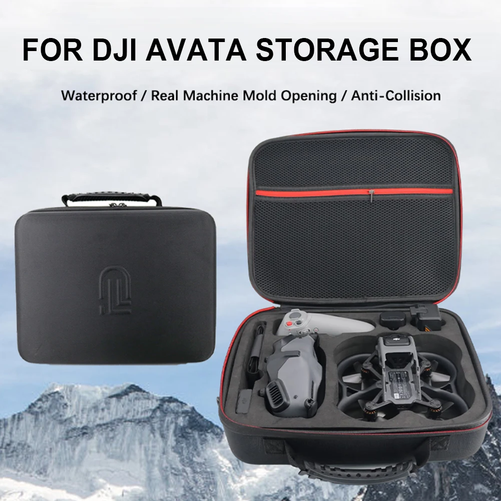 

Портативная сумка для дрона ударопрочная сумка для дрона Дорожный чемодан для дистанционного управления защитные очки органайзер для корп...