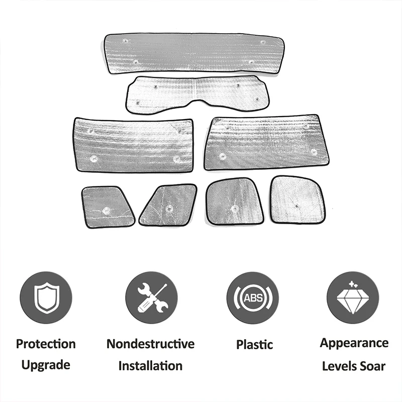Солнцезащитный козырек на переднее стекло автомобиля для Toyota FJ Cruiser 2007-2022