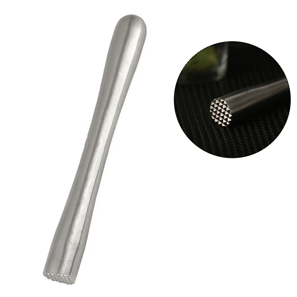 

Stainless Steel Muddler Sticks Multifunctional Wine Mixing Crushed Ice Hammer Cocktail Popsicle Stick Fruit Muddle Barware