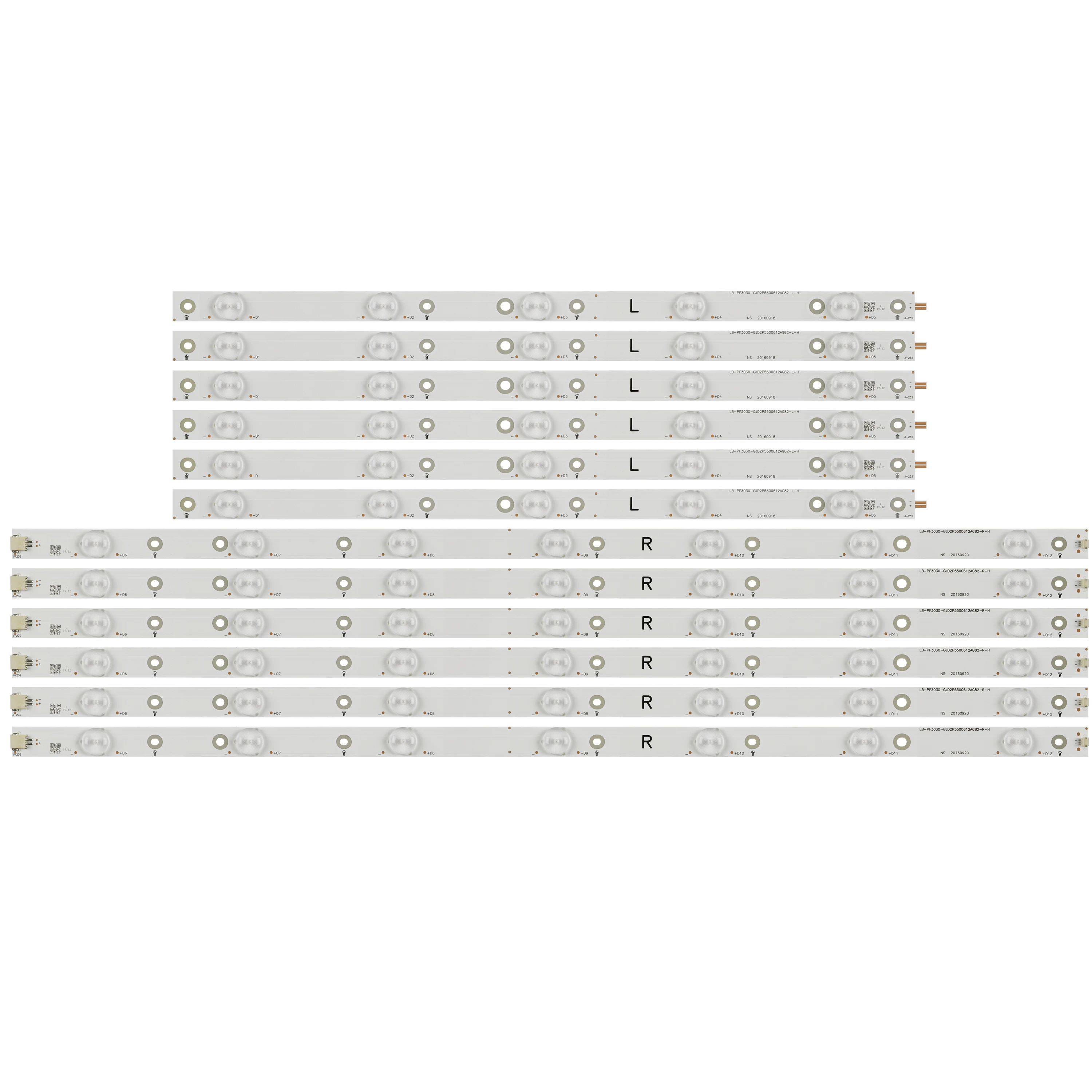 Фонарь для подсветки Philips светодиодный 50AH42-R 50AH42L 50AH42R 50PUK6400 50PUF6650 500TT67 V2 500TT68 V2