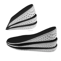 unisex invisible height increase insoles cushion height lift adjustable cut shoe heel insert taller support absorbant foot pad